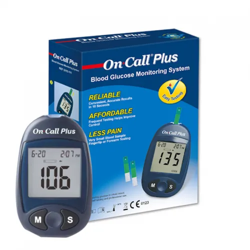  On Call Plus Blood Glucose Monitoring System- ACON 
