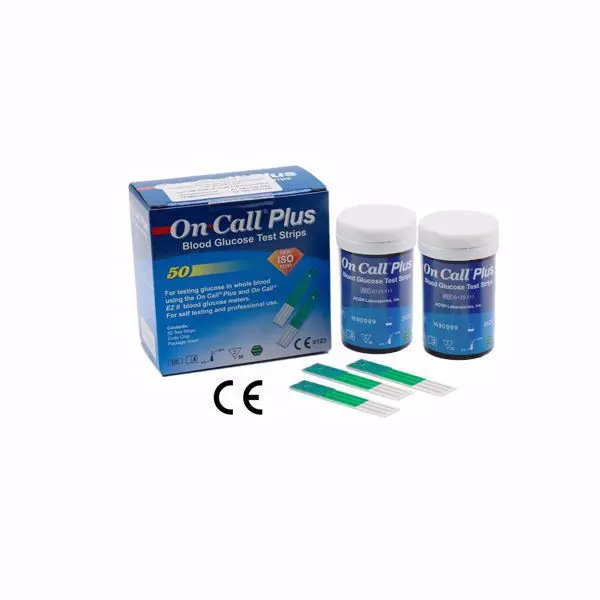 On Call Plus Blood Glucose Test Strip 50T Acon 