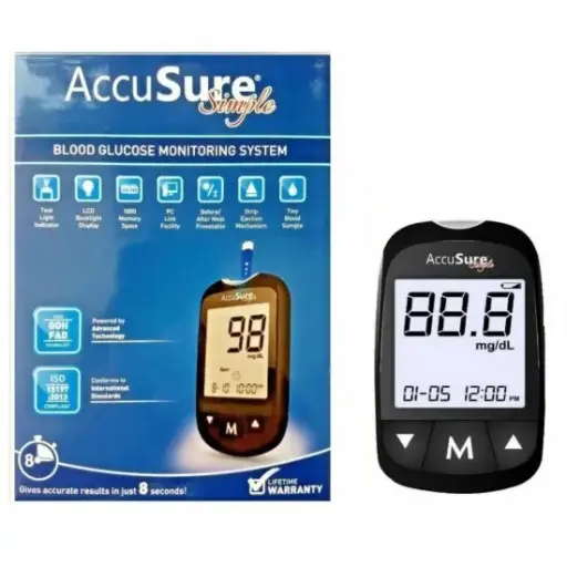 Blood Glucose Meter - Accusure Simple